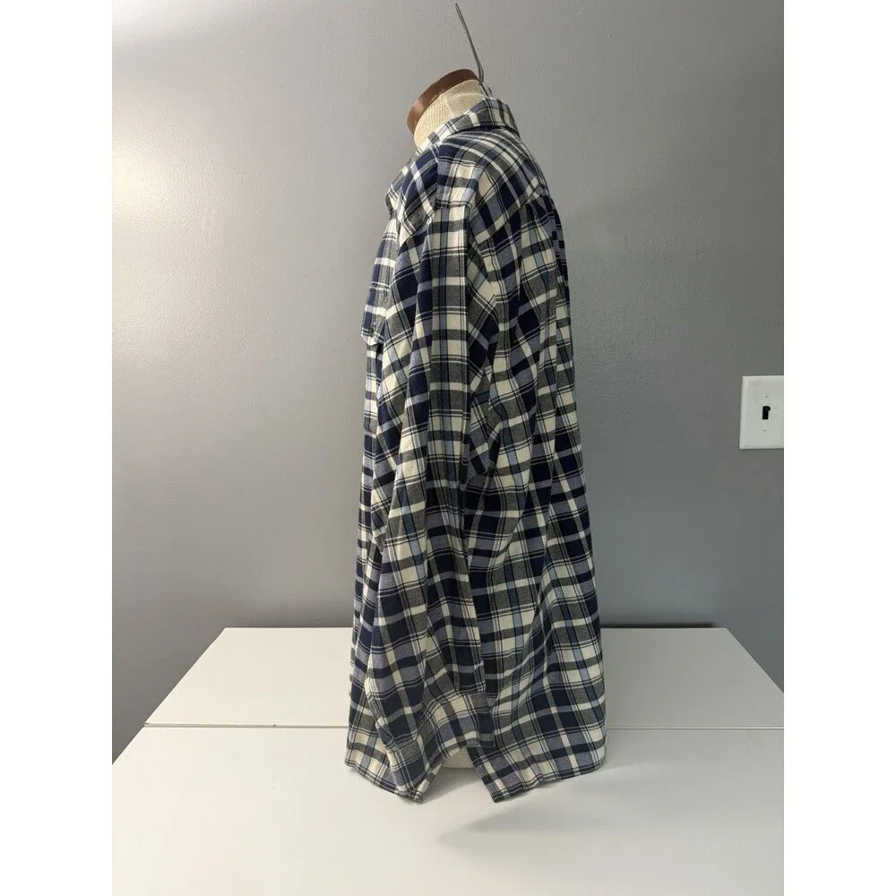 Vintage Polo Sport Ralph Lauren Sportsman Shirt Mens XXL Plaid Flannel 90s